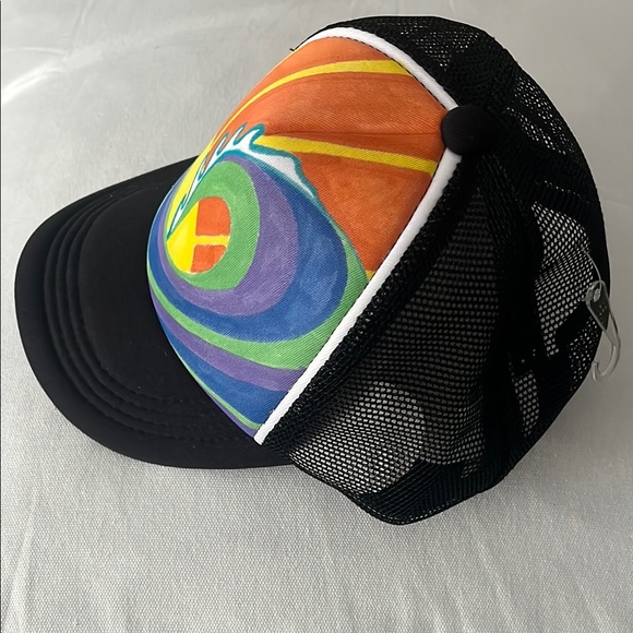 Colorful Wave Trucker Hat - Picture 2 of 6